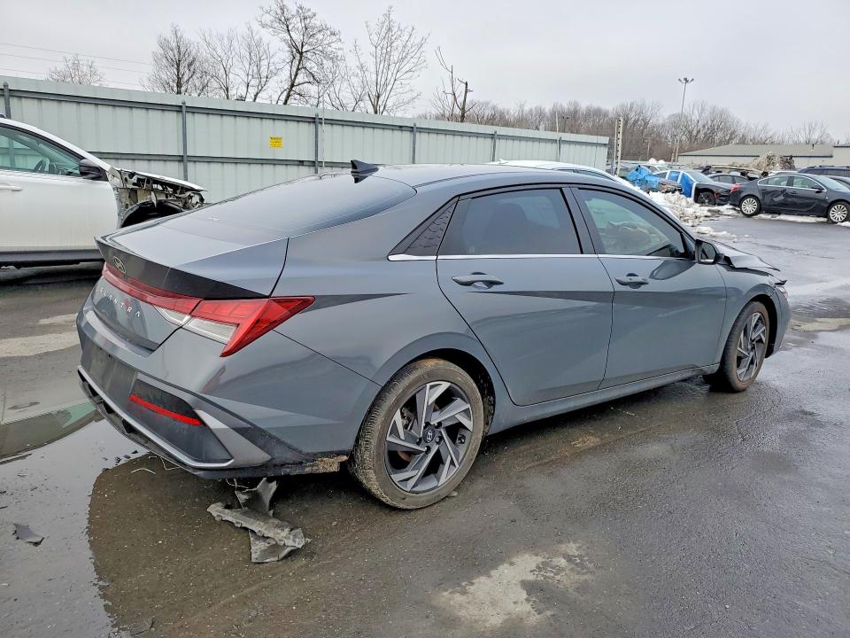 2024 Hyundai Elantra VIN KMHLS4DG1RU695080 COPART salvage auction — FRONT END, Nj - Cert Of Title-Salvage, sold $2,600 on 2026-07-30 (photo 3)