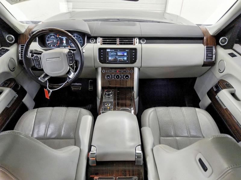 2016 Land rover RANGE ROVER VIN SALGS2EF0GA276421 COPART salvage auction — MECHANICAL, Ok - Cert Of Title-Repossession, sold $5,500 on 2026-07-02 (photo 8)