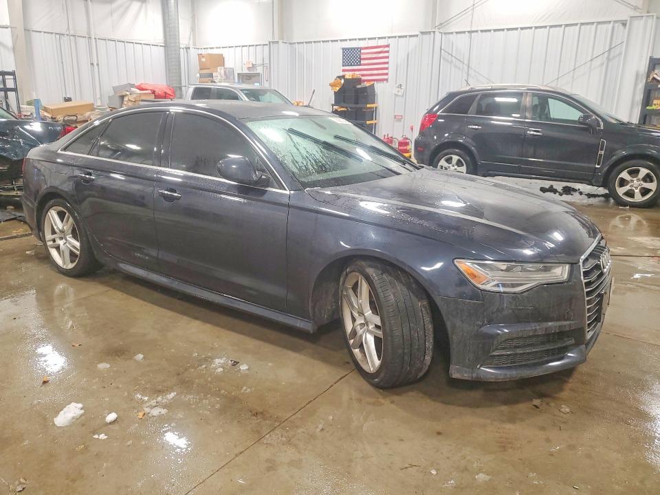 2017 Audi A6 VIN WAUF8AFCXHN067498 COPART salvage auction — FRONT END, Mi - Certificate Of Title, sold $2,100 on 2026-07-30 (photo 4)