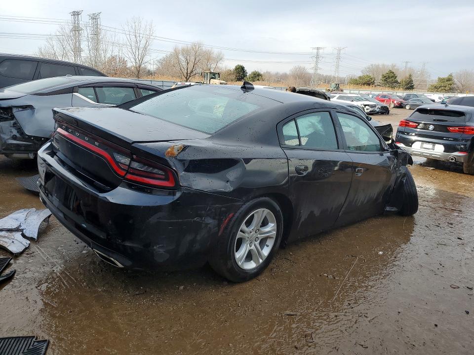 2023 Dodge Charger VIN 2C3CDXBGXPH564088 COPART salvage auction — FRONT END, Salvage Title, sold $3,150 on 2026-08-11 (photo 3)