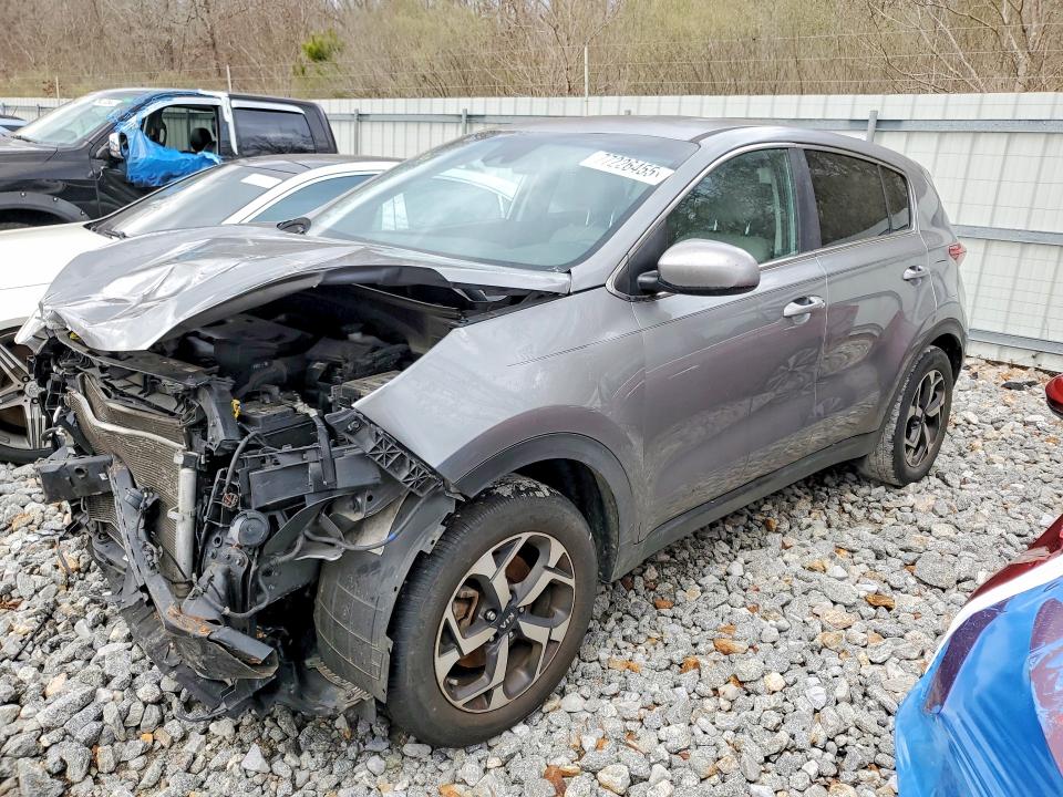 2020 Kia Sportage VIN KNDPM3AC6L7736823 COPART salvage auction — FRONT END, Al - Cert Of Title-Salvage Title, sold $3,491 on 2026-07-30 (photo 1)