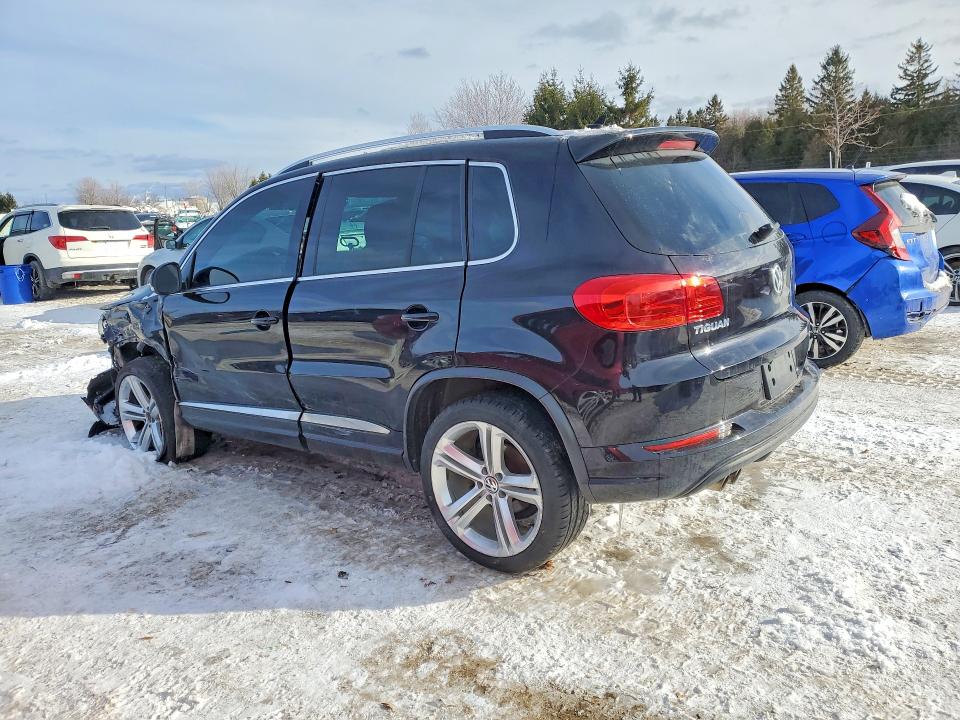 2015 Volkswagen Tiguan VIN WVGJV7AX2FW612941 COPART salvage auction — FRONT END, Salvage Title, sold $400 on 2026-07-21 (photo 2)