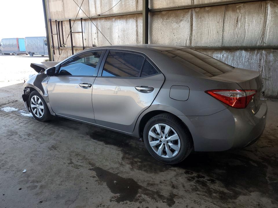 2014 Toyota Corolla VIN 5YFBURHE5EP119581 COPART salvage auction — FRONT END, Az - Cert Of Title - Salvage, sold $1,750 on 2026-07-27 (photo 2)