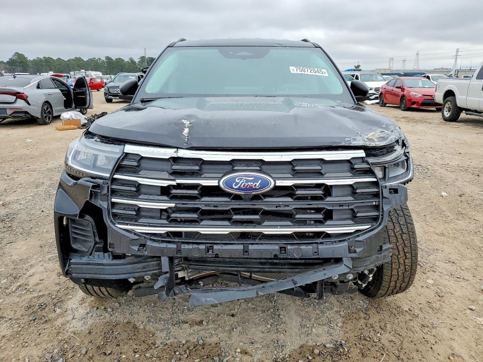 2025 Ford Explorer VIN 1FMUK7DH8SGA22970 COPART salvage auction — FRONT END, Tx - Salvage Vehicle Title, sold $13,400 on 2026-07-07 (photo 5)
