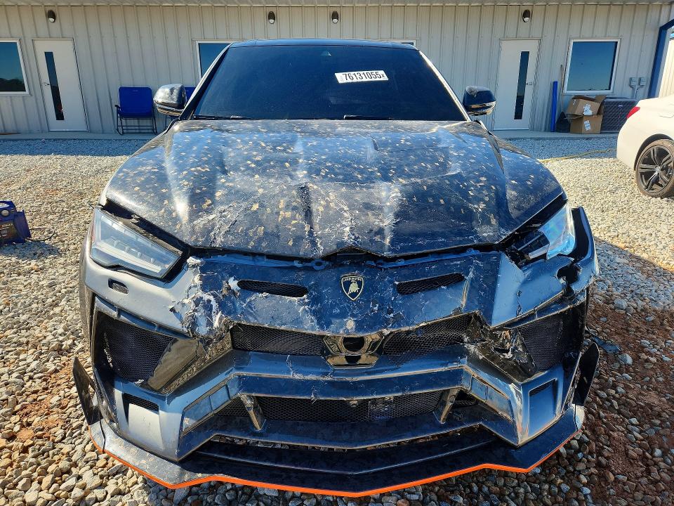 2021 Lamborghini Urus VIN ZPBUA1ZL1MLA11782 COPART salvage auction — FRONT END, Ga - Cert Of Title-Salvage, sold $104,000 on 2026-07-09 (photo 5)
