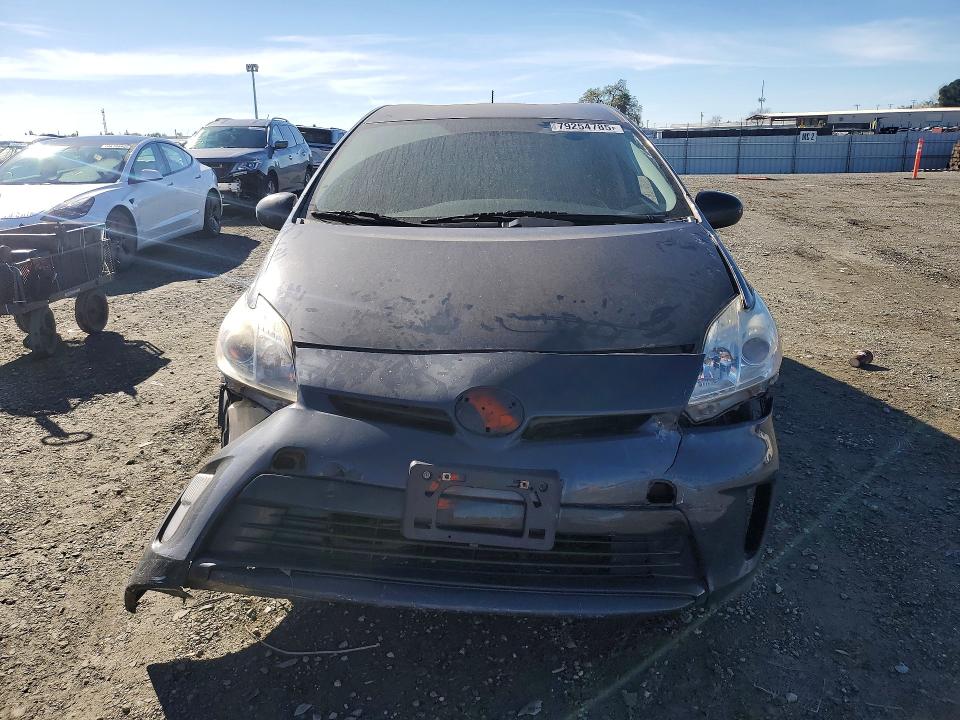 2014 Toyota Prius VIN JTDKN3DU0E0386418 COPART salvage auction — FRONT END, Salvage Title, sold $2,650 on 2026-07-14 (photo 5)