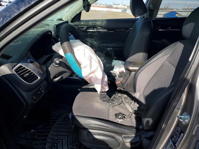 2023 Kia Seltos VIN KNDEUCAA5P7457603 COPART salvage auction — FRONT END, Ia - Cert Of Title-Salvage Title, sold $475 on 2026-07-15 (photo 7)