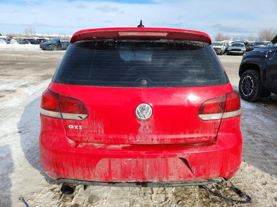 2013 Volkswagen Gti VIN WVWHV7AJ0DW119643 COPART salvage auction — FRONT END, Other, sold $1,200 on 2026-08-13 (photo 6)