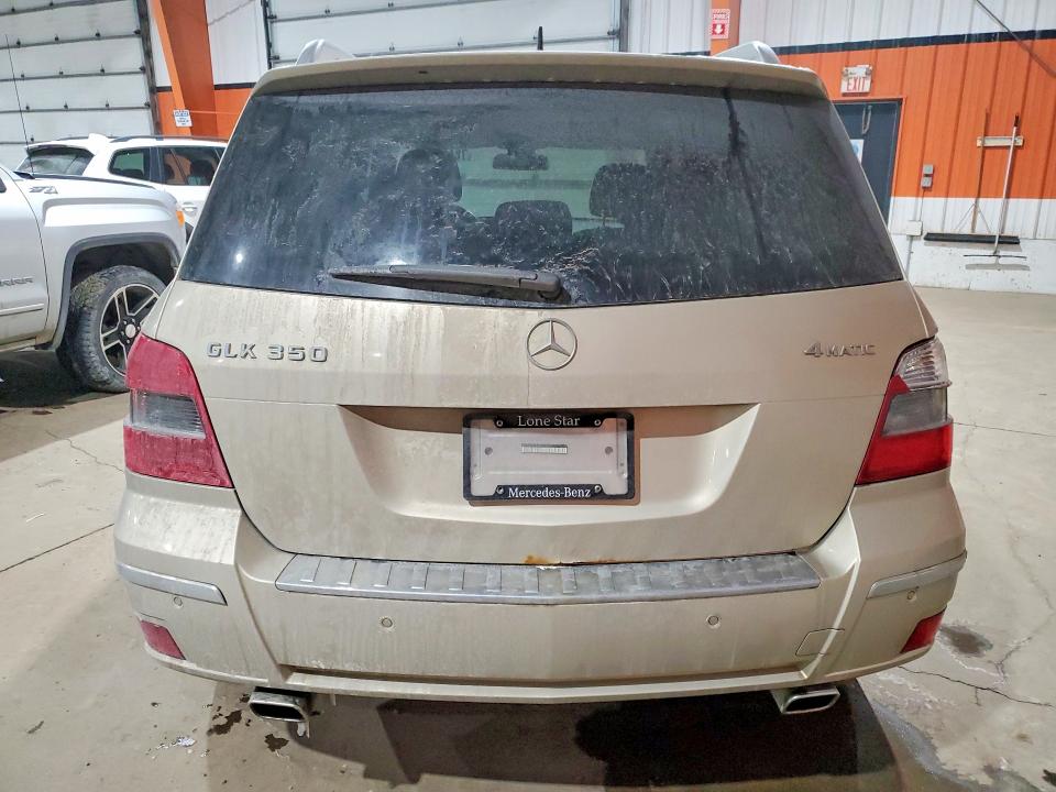 2011 Mercedes-benz Glk-class VIN WDCGG8HBXBF628057 COPART salvage auction — REAR END, AB - BOS - SALVAGE, sold $275 on 2026-07-21 (photo 6)