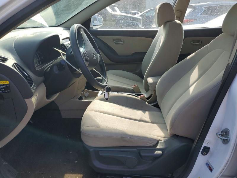 2008 Hyundai Elantra VIN KMHDU46D78U581617 COPART salvage auction — FRONT END, Md - Cert Of Salvage > 75% Damage, sold $450 on 2026-07-14 (photo 7)