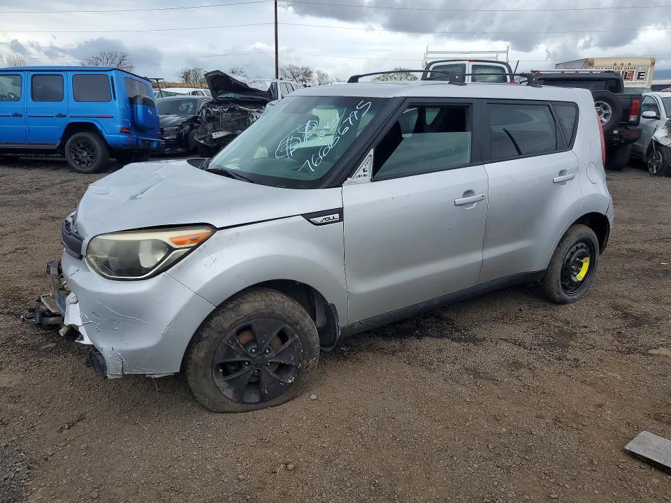 2015 Kia Soul VIN KNDJN2A26F7778224 COPART salvage auction — ALL OVER, HI - CERTIFICATE OF SALVAGE, sold $1 on 2026-07-20 (photo 1)