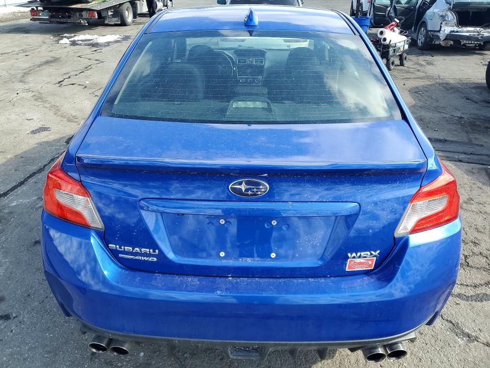 2018 Subaru Wrx VIN JF1VA1A61J9809814 COPART salvage auction — FRONT END, Id - Salvage Certificate Of Title, sold $3,800 on 2026-07-07 (photo 6)