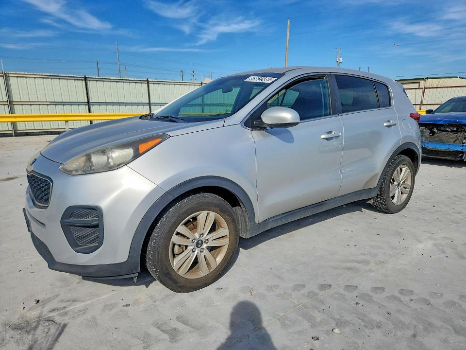 2017 Kia Sportage VIN KNDPM3AC4H7134705 COPART salvage auction — MECHANICAL, Tx - Certificate Of Title, sold $3,100 on 2026-07-31 (photo 1)