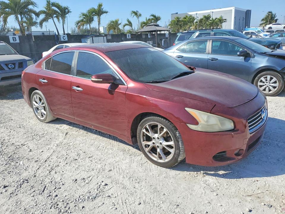 2010 Nissan Maxima VIN 1N4AA5AP6AC851557 COPART salvage auction — MECHANICAL, FL - CERTIFICATE OF TITLE, sold $275 on 2026-07-02 (photo 4)