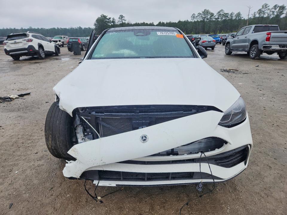 2023 Mercedes-benz C class VIN W1KAF4HB7PR147735 COPART salvage auction — FRONT END, Sc - Cert Of Title-Salvage, sold $11,000 on 2026-07-13 (photo 5)