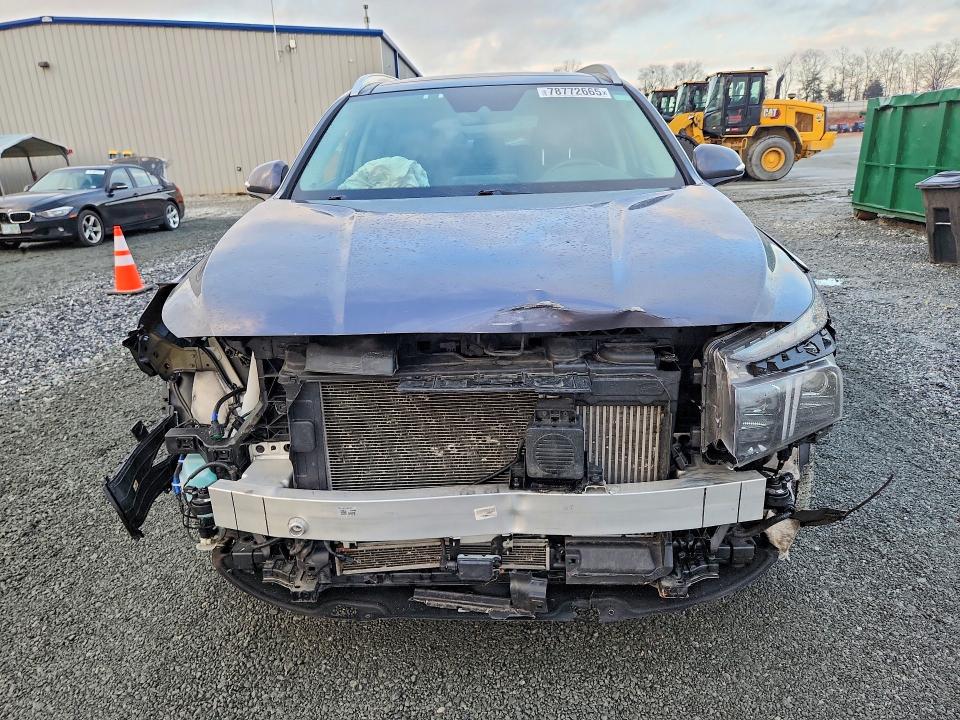 2021 Hyundai Santa fe hybrid VIN KM8S5DA17MU008728 COPART salvage auction — FRONT END, Nc - Salvage Certificate Of Title, sold $8,900 on 2026-07-15 (photo 5)