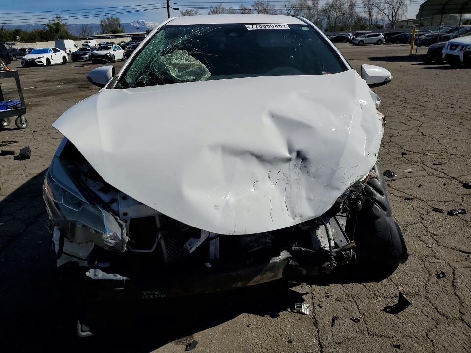 2019 Toyota Corolla VIN 5YFBURHEXKP896334 COPART salvage auction — FRONT END, CA - SALVAGE CERTIFICATE, sold $1,600 on 2026-07-27 (photo 5)