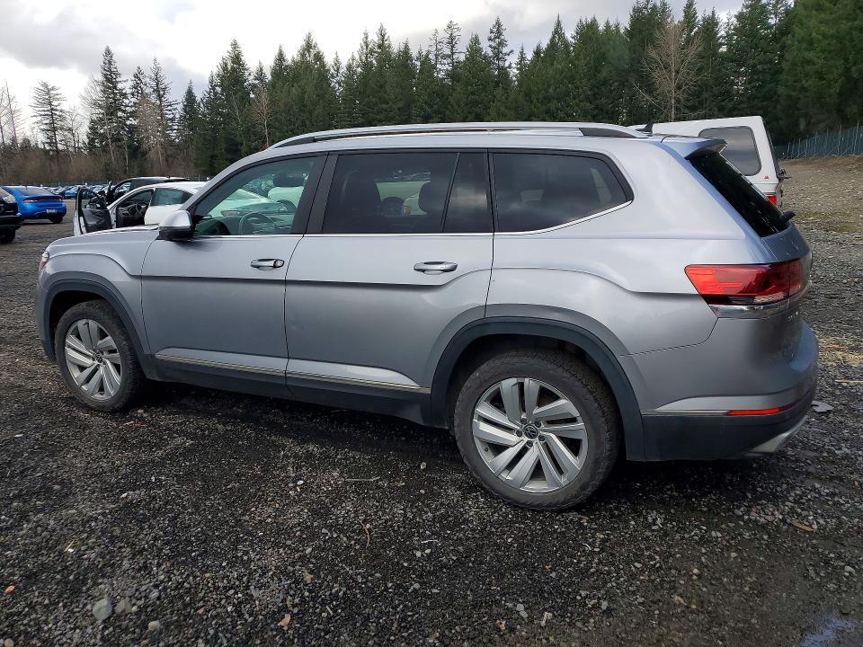 2021 Volkswagen Atlas VIN 1V2BR2CA8MC537426 COPART salvage auction — UNDERCARRIAGE, Va - Certificate Of Title, sold $6,200 on 2026-07-10 (photo 2)