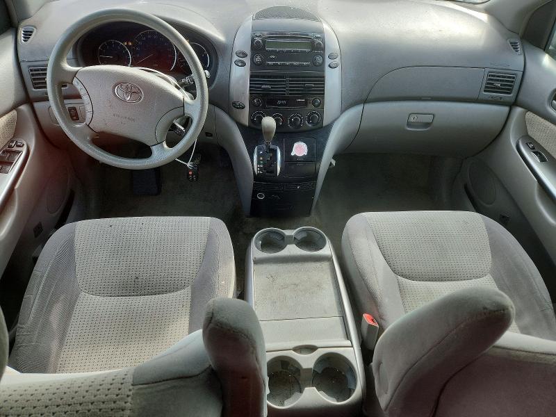 2008 Toyota Sienna VIN 5TDZK23C28S221787 COPART salvage auction — FRONT END, De - Salvage Certificate, sold $900 on 2026-07-28 (photo 8)