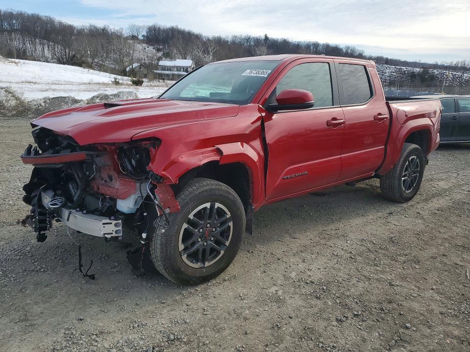 2024 Toyota Tacoma VIN 3TYLB5JNXRT057805 COPART salvage auction — FRONT END, Md - Cert Of Salvage > 75% Damage, sold $1,500 on 2026-07-02 (photo 1)