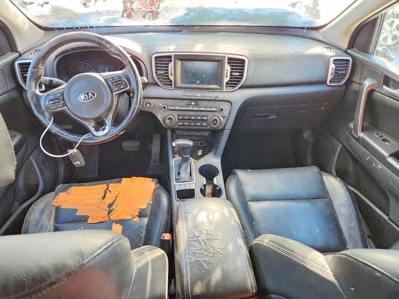 2017 Kia Sportage VIN KNDPN3AC9H7108243 COPART salvage auction — FRONT END, Oh - Cert Of Title-Salvage, sold $1,750 on 2026-07-08 (photo 8)