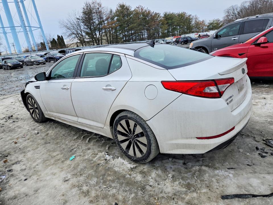 2012 Kia Optima VIN 5XXGR4A67CG008971 COPART salvage auction — FRONT END, Nj - Cert Of Title-Salvage, sold $475 on 2026-07-27 (photo 2)