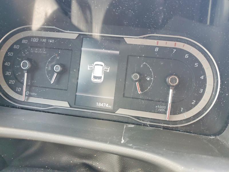 2024 Hyundai Tucson VIN KM8JB3DE8RU334431 COPART salvage auction — FRONT END, Hi - Bill Of Sale - Parts Only, sold $2,950 on 2026-07-27 (photo 9)