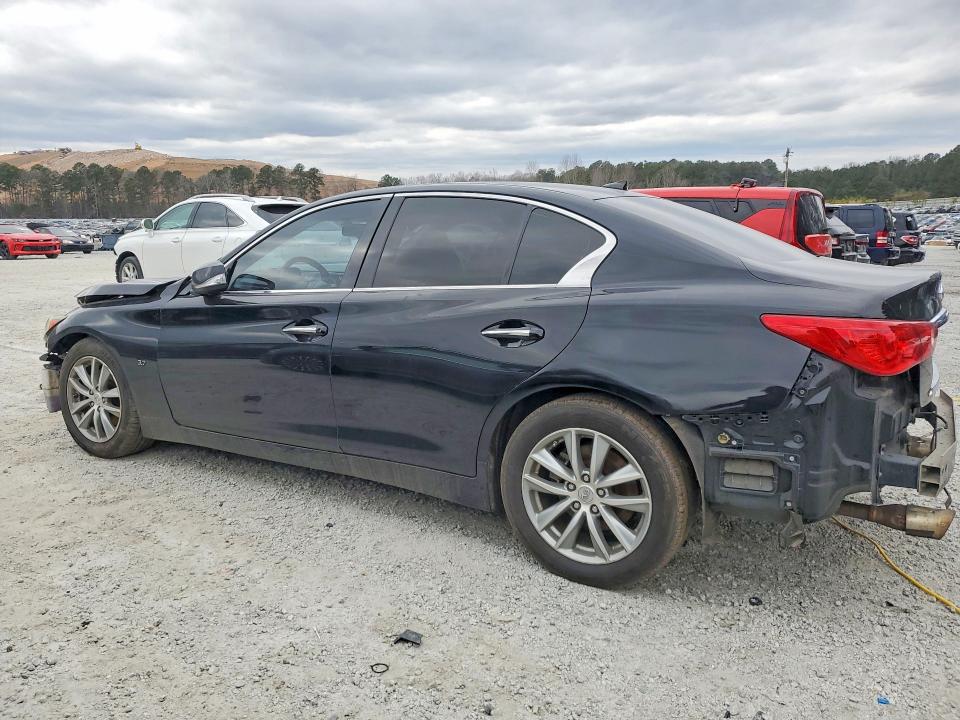 2015 Infiniti Q50 VIN JN1BV7AP1FM331804 COPART salvage auction — FRONT END, Ga - Cert Of Title-Salvage, sold $625 on 2026-07-27 (photo 2)