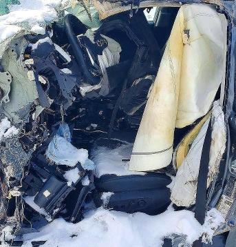 2023 Toyota VIN 5TDKBRCH8PS598922 COPART salvage auction — ROLLOVER, Me - Cert Of Title-Salvage Collisio, sold $2,100 on 2026-07-08 (photo 7)