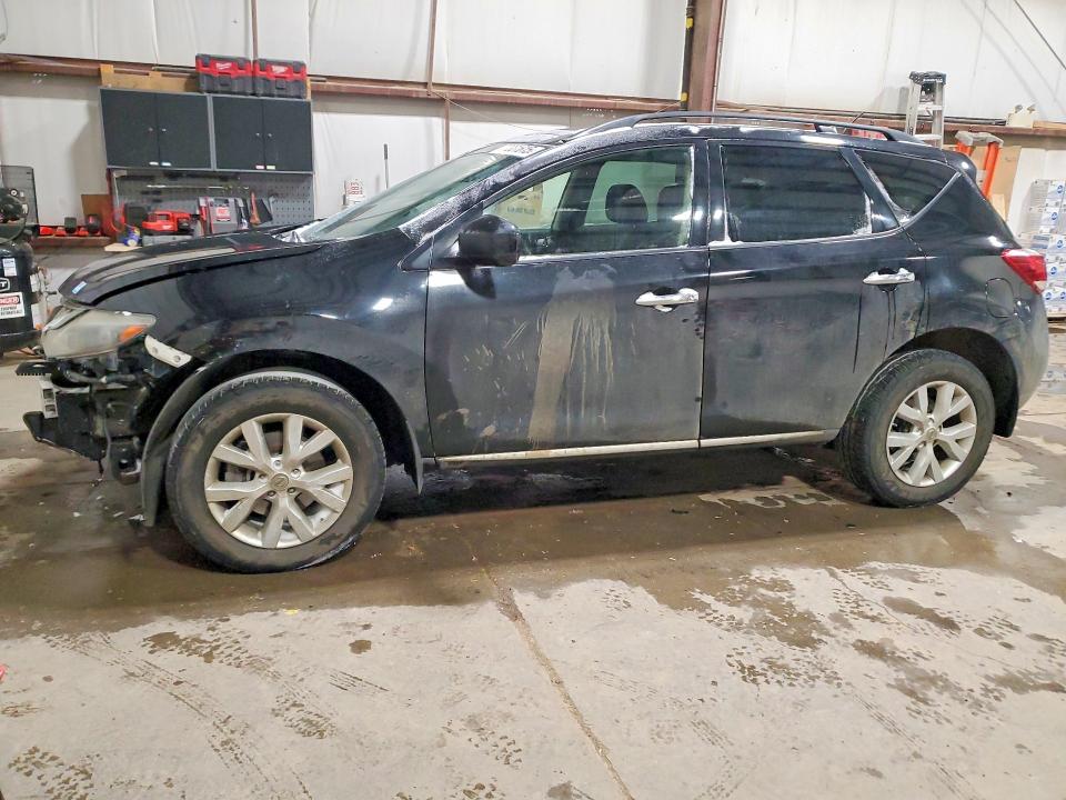 2014 Nissan Murano VIN JN8AZ1MW5EW522632 COPART salvage auction — FRONT END, Other, sold $125 on 2026-07-09 (photo 1)