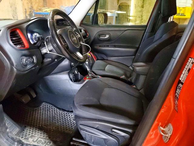 2017 Jeep Renegade VIN ZACCJBCB3HPE91186 COPART salvage auction — FRONT END, Sd - Cert Of Title-Salvage, sold $150 on 2026-08-04 (photo 7)