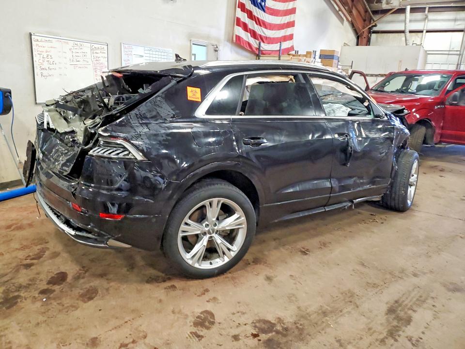 2019 Audi Q8 VIN WA1BVAF1XKD040446 COPART salvage auction — FRONT END, Mi - Certificate Of Title, sold $2,200 on 2026-07-17 (photo 3)