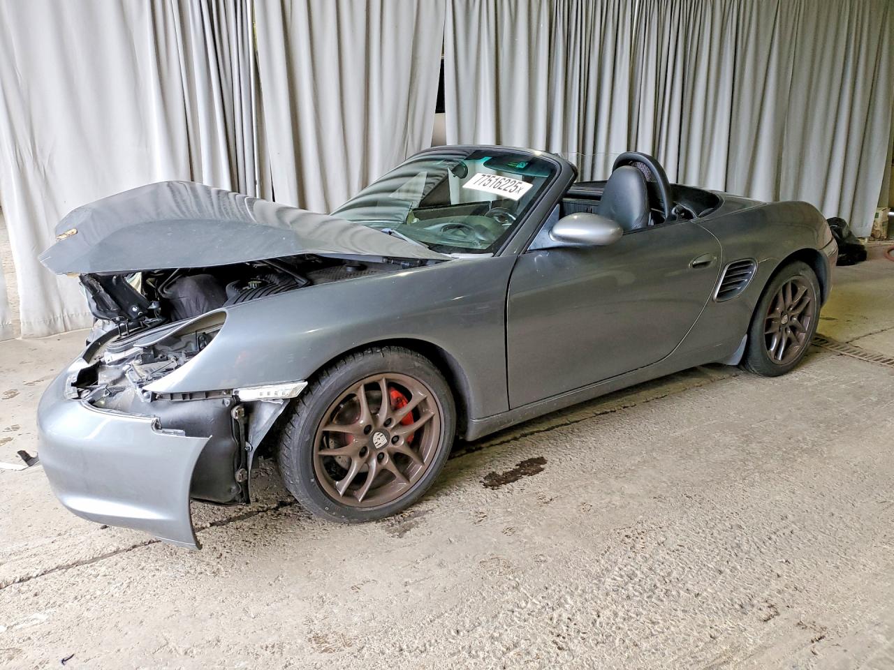 2003 Porsche Boxster VIN WP0CA29813U622764 — COPART salvage auction photo