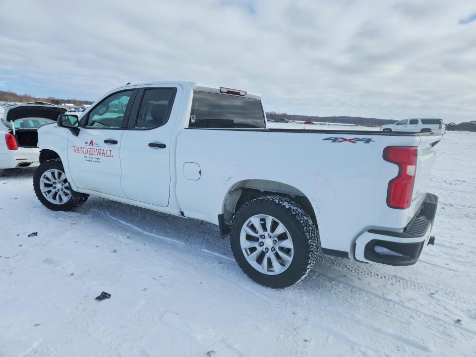 2021 Chevrolet Silverado VIN 1GCRYBEH7MZ122866 COPART salvage auction — FRONT END, Mi - Certificate Of Title, sold $6,200 on 2026-07-02 (photo 2)
