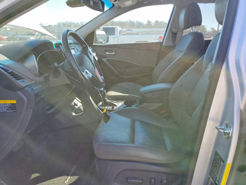 2017 Hyundai Santa fe VIN KM8SR4HF9HU186992 COPART salvage auction — FRONT END, Al - Cert Of Title-Salvage Title, sold $3,400 on 2026-07-07 (photo 7)