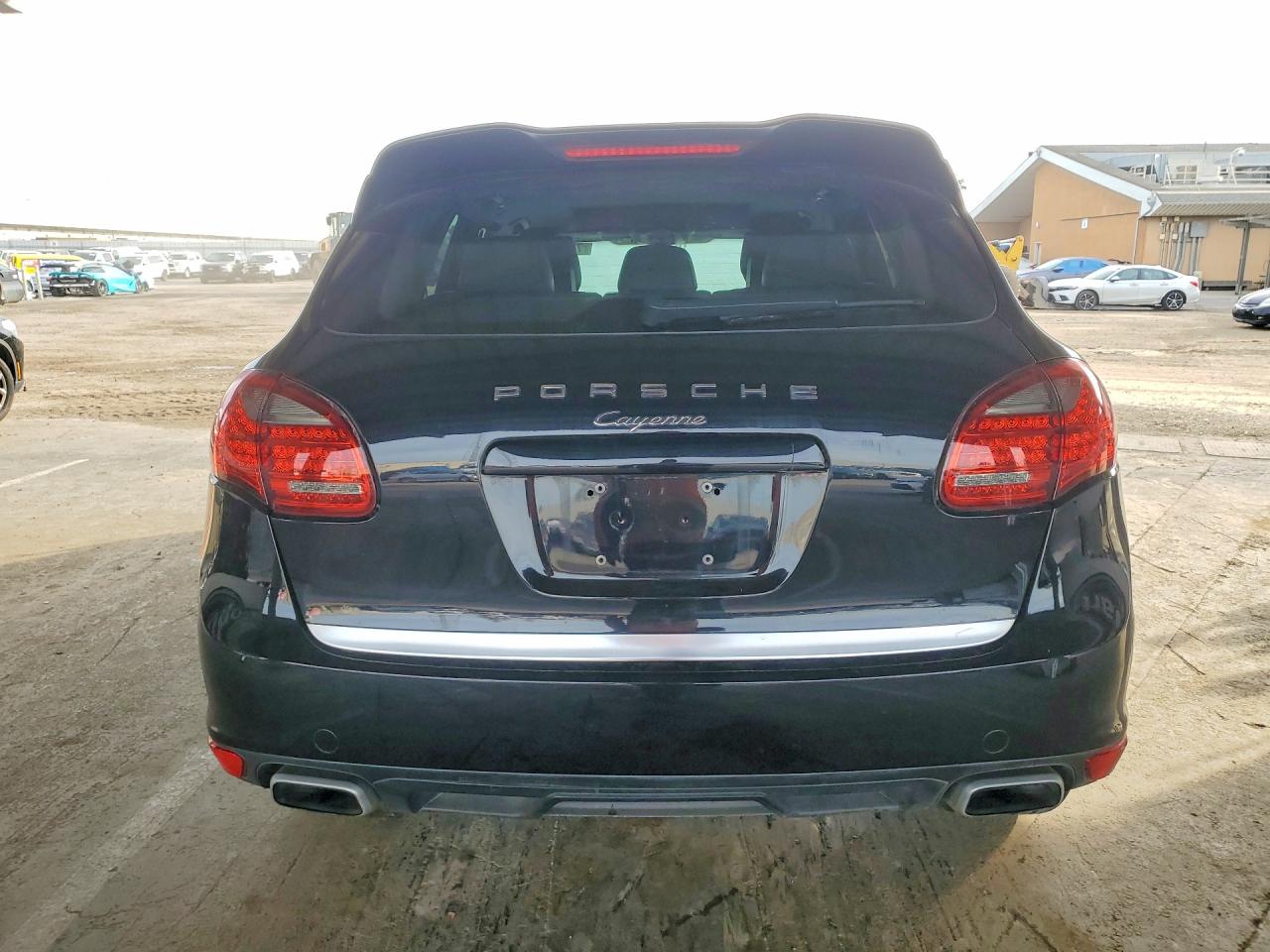 2012 Porsche Cayenne VIN WP1AA2A28CLA09706 COPART salvage auction — Unknown, CA - DIS/DLR/EXP ONLY CLEAN TITLE, sold $3,000 on 2026-03-17 (photo 6)