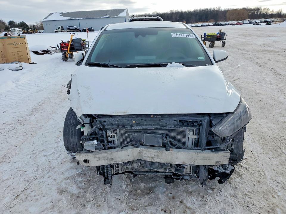 2021 Hyundai Ioniq VIN KMHC75LD8MU260015 COPART salvage auction — FRONT END, Oh - Cert Of Title-Salvage, sold $3,750 on 2026-07-06 (photo 5)