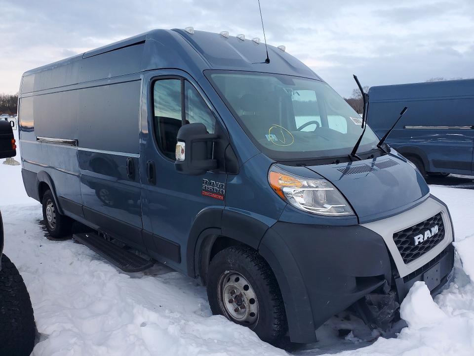 2020 Ram Promaster city VIN 3C6URVJG6LE143621 COPART salvage auction — FRONT END, Ma - Certificate Of Title, sold $8,500 on 2026-07-29 (photo 4)