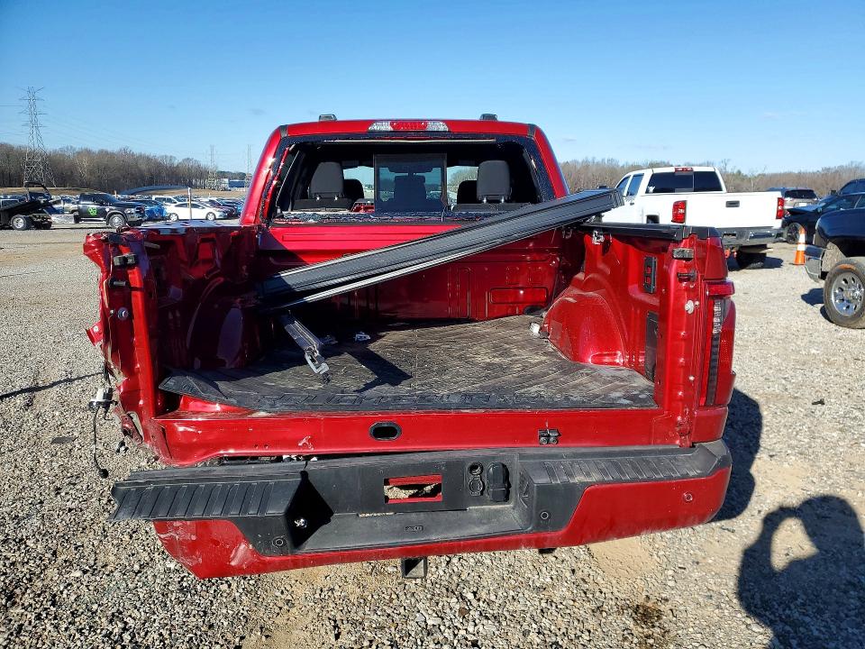 2025 Ford F-150 VIN 1FTFW3L81SFB62988 COPART salvage auction — REAR END, Tn - Salvage Certificate, sold $21,800 on 2026-07-21 (photo 6)