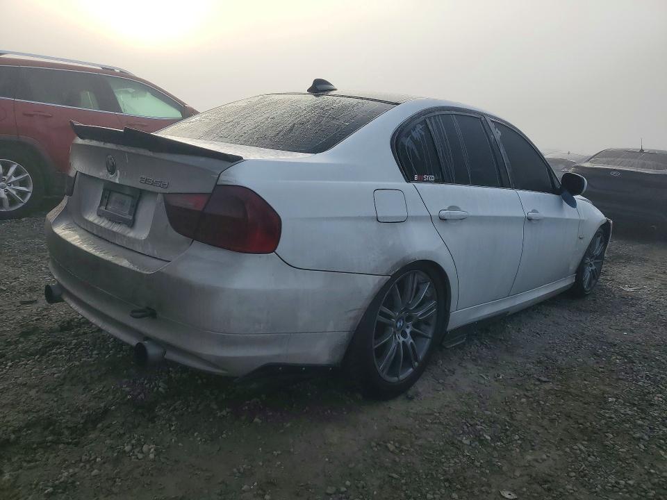 2009 BMW 3 series VIN WBAPN73559A265209 COPART salvage auction — VANDALISM, Ca - Salvage Certificate, sold $80 on 2026-07-23 (photo 3)
