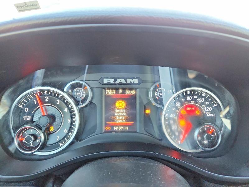 2020 Ram 1500 VIN 1C6SRFFT2LN399236 COPART salvage auction — FRONT END, Tn - Salvage Certificate, sold $8,200 on 2026-07-27 (photo 9)