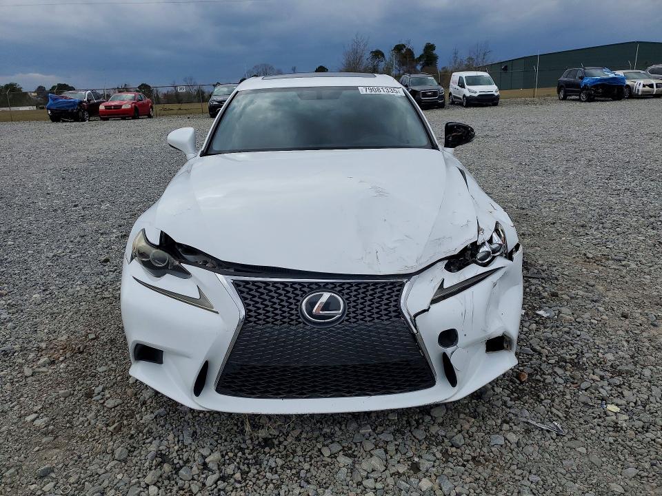 2014 Lexus Is VIN JTHBF1D27E5040268 COPART salvage auction — FRONT END, Ga - Cert Of Title-Salvage, sold $3,250 on 2026-07-21 (photo 5)