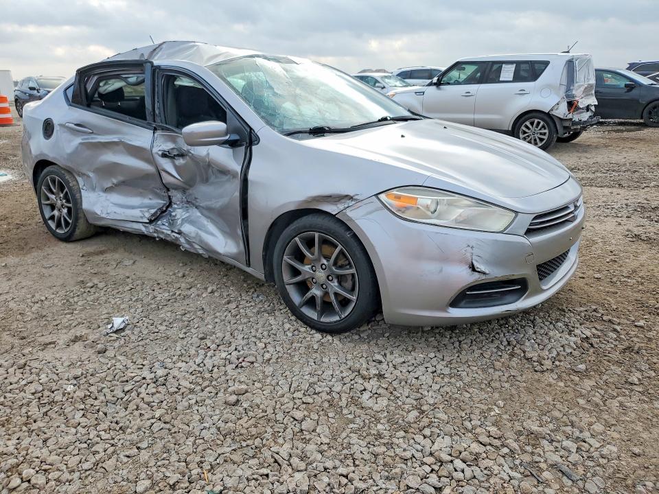 2015 Dodge Dart VIN 1C3CDFAA6FD406009 COPART salvage auction — FRONT END, Tx - Salvage Vehicle Title, sold $650 on 2026-07-02 (photo 4)