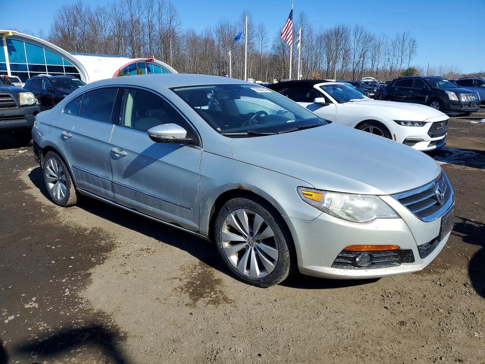 2010 Volkswagen Passat cc VIN WVWMN7AN9AE542434 COPART salvage auction — REAR END, Ct - Cert Of Title-Parts Only Salva, sold $475 on 2026-07-09 (photo 4)