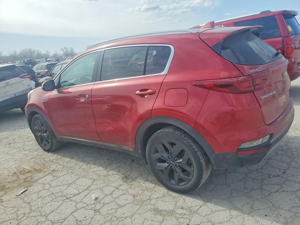 2020 Kia Sportage VIN KNDP6CAC1L7800180 COPART salvage auction — VANDALISM, Mo - Salvage Certificate Of Title, sold $300 on 2026-07-02 (photo 2)