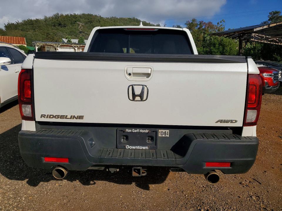 2022 Honda Ridgeline VIN 5FPYK3F53NB034161 COPART salvage auction — SIDE, Hi - Certificate Of Salvage, sold $375 on 2026-07-27 (photo 6)