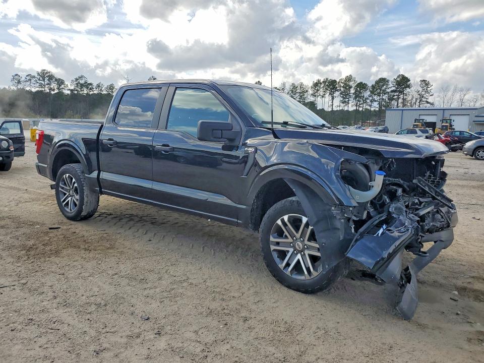 2021 Ford F-150 lightning VIN 1FTEW1EP2MFC92642 COPART salvage auction — FRONT END, Sc - Cert Of Title-Salvage, sold $7,400 on 2026-07-27 (photo 4)