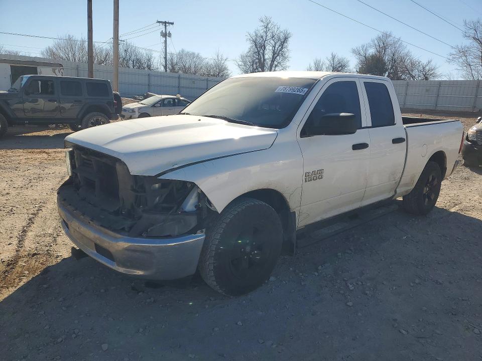 2014 Ram 1500 VIN 1C6RR6FG3ES267513 COPART salvage auction — FRONT END, Ok - Certificate Of Title, sold $2,700 on 2026-07-02 (photo 1)