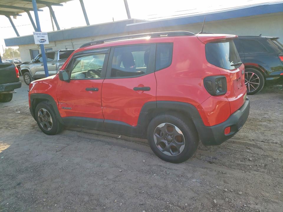 2017 Jeep Renegade VIN ZACCJAAB1HPG19888 COPART salvage auction — SIDE, FL - CERT OF TITLE SLVG REBUILDABLE, sold $2,050 on 2026-07-14 (photo 2)