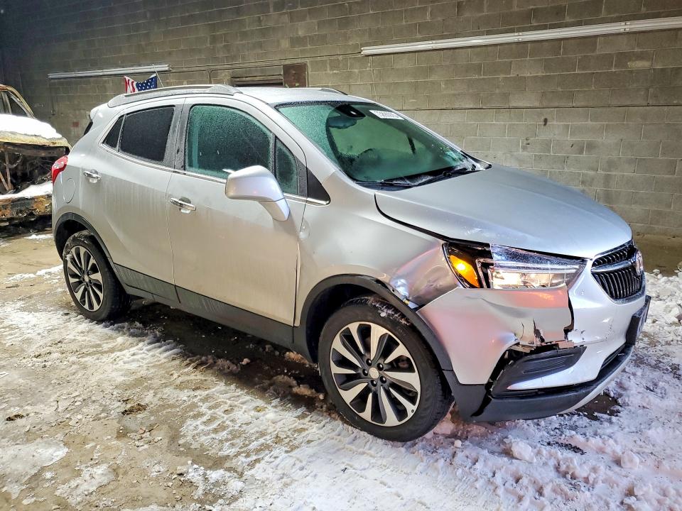 2022 Buick Encore VIN KL4CJESM6NB554771 COPART salvage auction — FRONT END, Ny - Mv-907A Salvage Certificate, sold $7,300 on 2026-08-24 (photo 4)